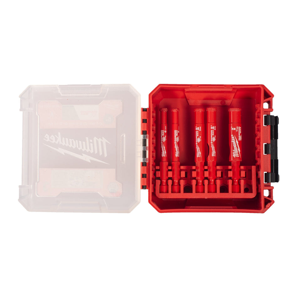 Estuche Con 3 Brocas Diamond Max™ Seco O Húmedo  Milwaukee 4932498368