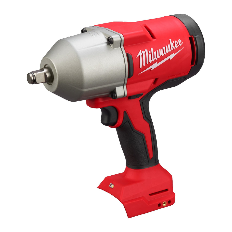 Llave de Impacto Alto Par 1/2 M18 Sin Escobillas con Anillo y Maletín Milwaukee M18 BLHIWF12-0X