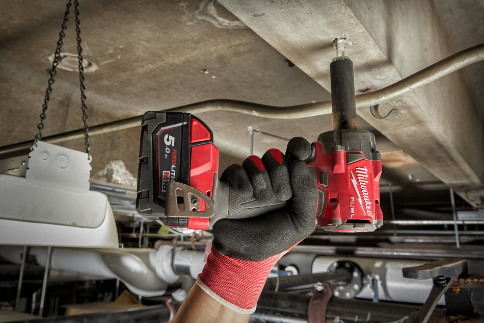 Llave de Impacto 1/2 M18 FUEL con Pin de Retención y Maletín Milwaukee M18 FIW2P12-0X