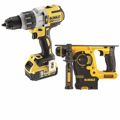 KIT XR PROFESIONAL (DCD996P2 XRP + DCH253N Martillo) 2x 5Ah Baterías Dewalt CPROF137