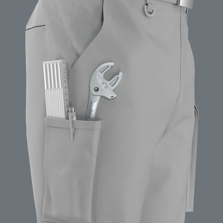 Función de carraca integrada en la llave autoajustante Wera Joker 6006