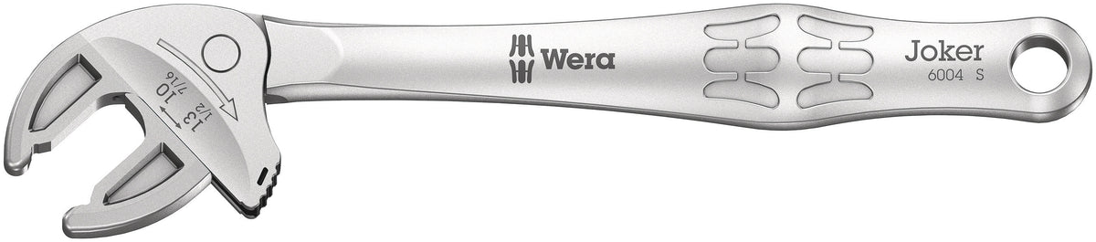 Set de llaves Wera Joker 6004 cubriendo de 7mm a 32mm métrico y pulgadas