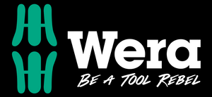 Logotipo Wera de herramientas de apriete, destornilladores y llaves para mantenimiento industrial y automoción
