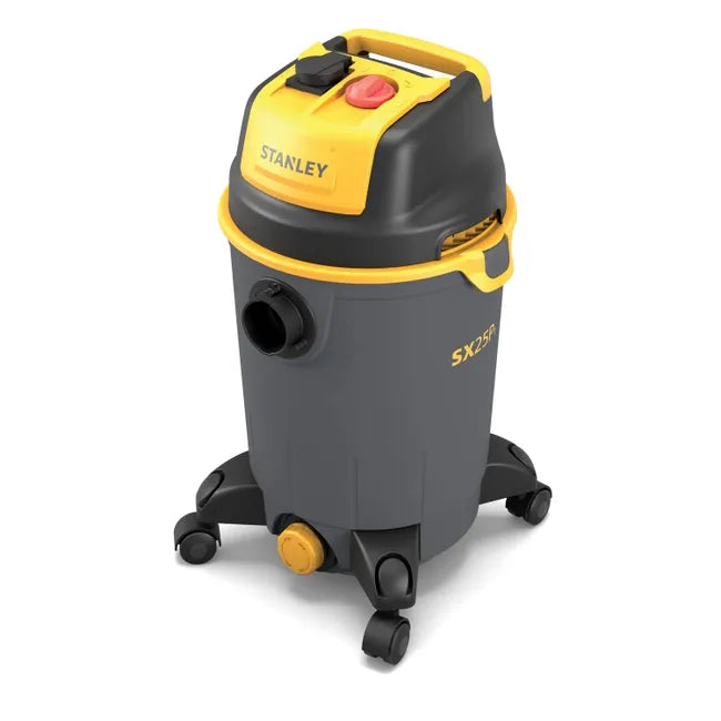 Aspirador Polvo y Líquidos Toma Eléctrica Integrada Stanley SXVC25PTDE