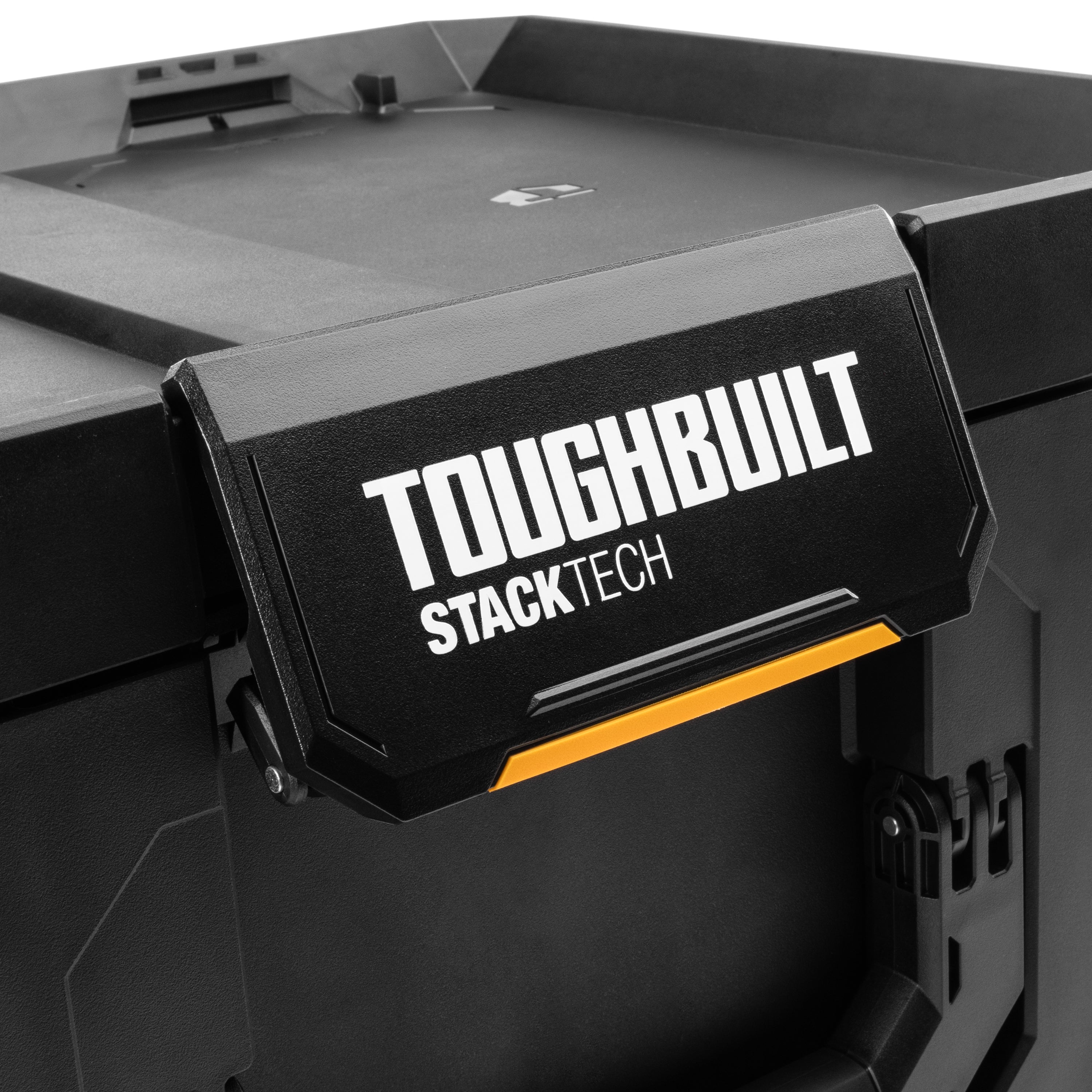 Organización interna con bandeja extraíble en caja grande StackTech