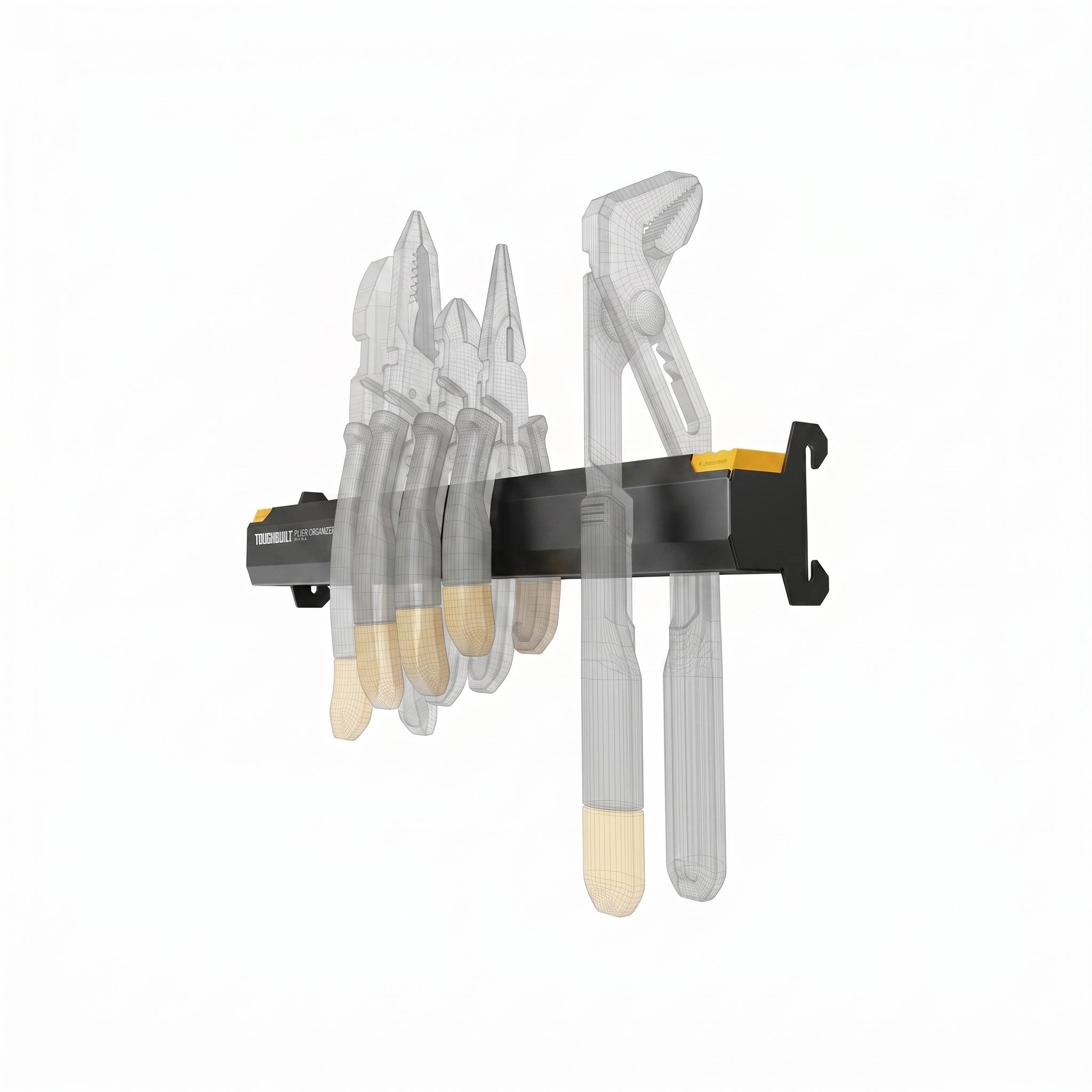 Organizador de alicates ToughBuilt TB-G1-A02 de 7 ranuras.