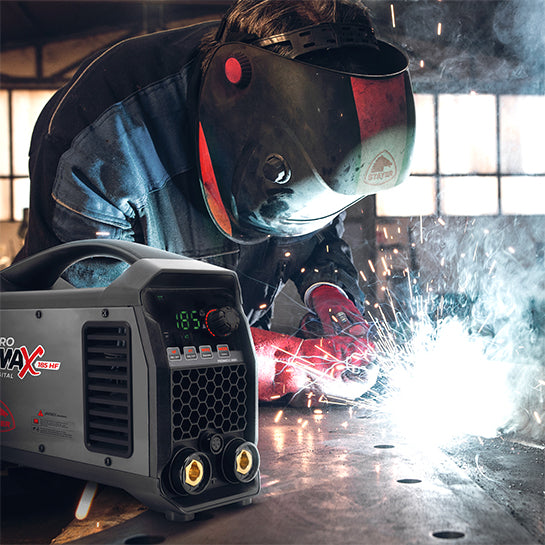 Inverter STAYER PRO MAX 185 HF con Regulador de Potencia 2T/4T Ref. 1.3538