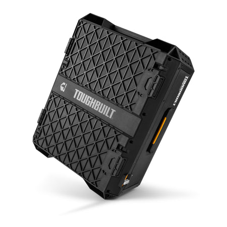 Rieles de acero laterales para montaje de accesorios rápidos en caja de cajón