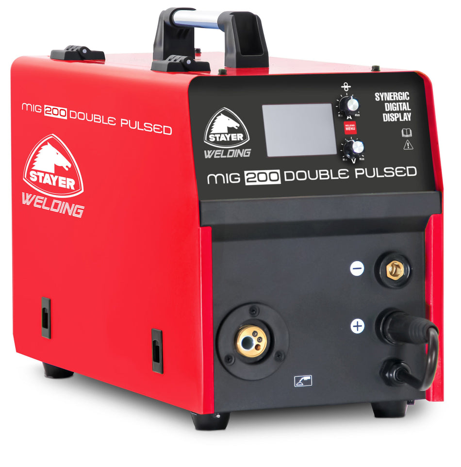 Equipo de soldadura Inverter MIG-MAG Doble Pulsado 200A Stayer MIG 200 DP