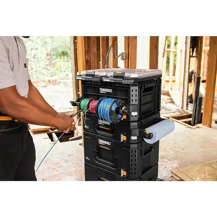 Soporte para cinta de carrocero integrado en sistema modular StackTech