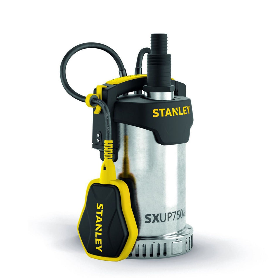 Bomba Sumergible de Acero Inoxidable 11000 l/h para Drenaje de Aguas Limpias Stanley SXUP750XCE
