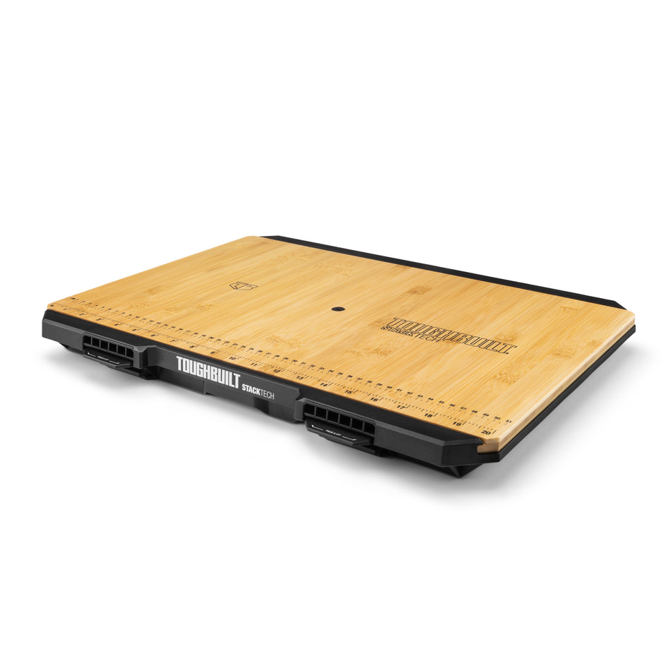 Superficie de trabajo ToughBuilt StackTech de 53,98 cm de ancho para taller móvil