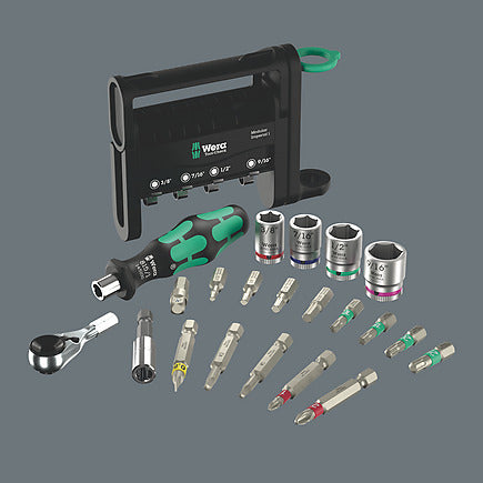 WERA Tool-Check Modular Imperial 1, 21 piezas PULGADAS