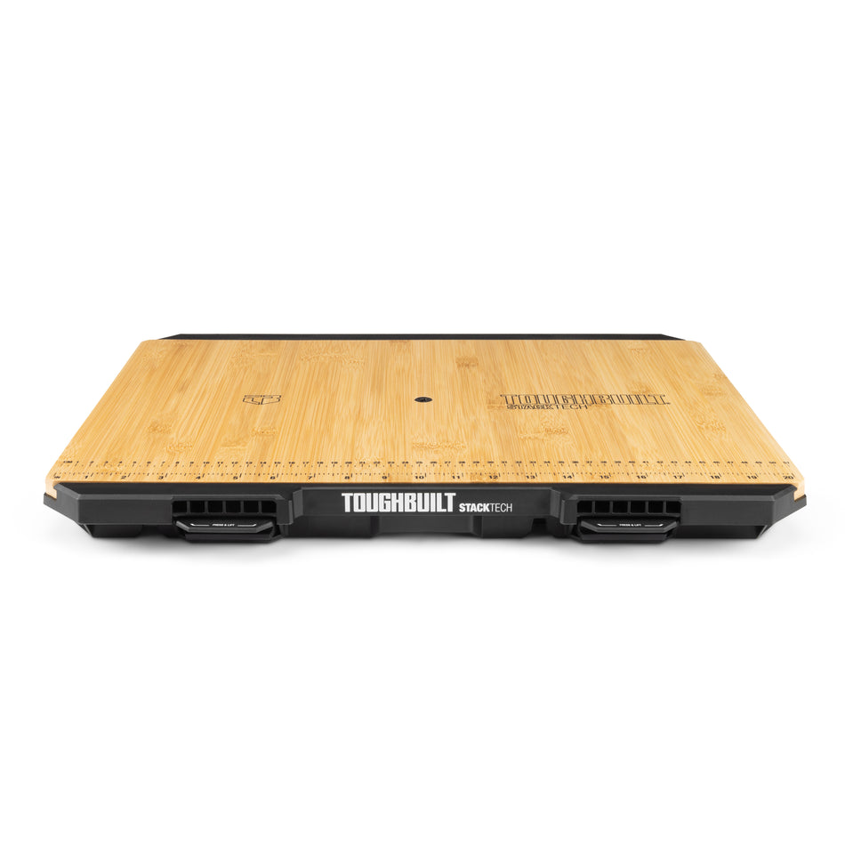 Encimera de bambú de 52x35 cm reemplazable para sistema StackTech