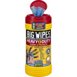 Tubo 100 uds toallitas Big Wipes Limpia y protege