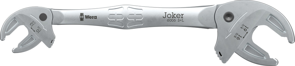 Llave de doble boca autoajustante Wera 6006 Joker S/L métrica y pulgadas