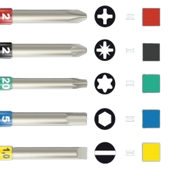 Wera Kraftform Kompakt 60 Tool Finder 17 piezas