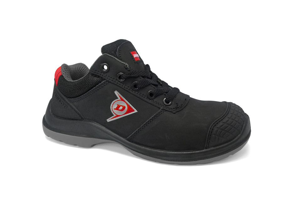 Zapatilla de seguridad S1PS piel de ante y mesh Dunlop FIRST ONE ADV-EVO BASIC