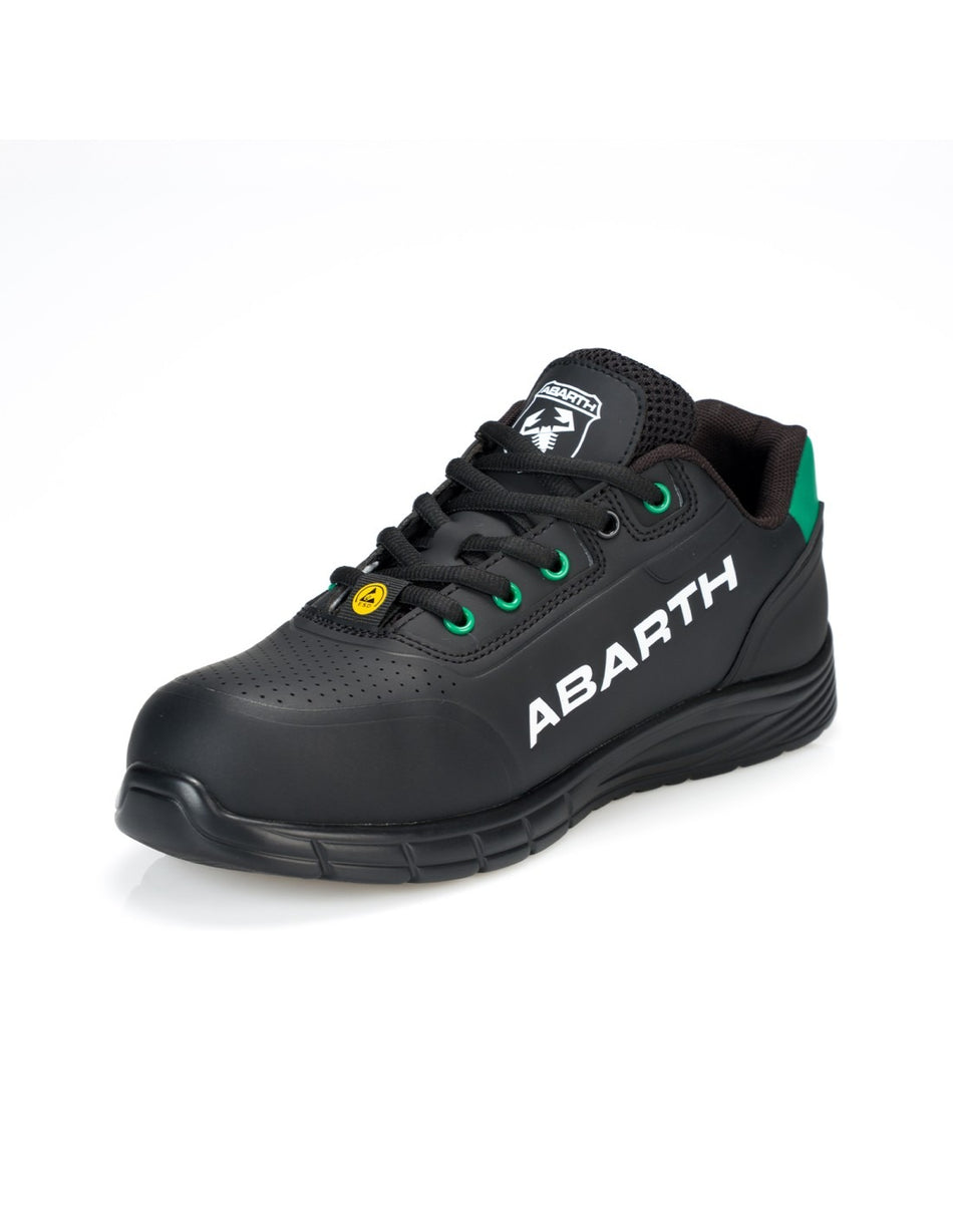 Zapato de seguridad S3 SR FO hidrorrepelente Abarth SCORPION CORE BLACK